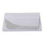 Nima Accessories Rhinestone Silver Evening Clutch (Women's)