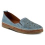Spring Step Ingrid Sky Blue Leather Slip-On Loafer (Women's)