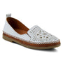 Spring Step Ingrid White Leather Slip-On Loafer (Women's)