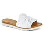 Spring Step Lavona White Slide Sandal (Women's)