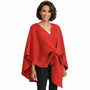 Magic Scarf Luxury Wool Feel Loop Red Cape