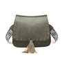 Jen & Co Bailey Vegan Olive Crossbody Bag (Women's)