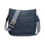 Jen & Co Chloe Vegan Navy Crossbody Bag (Women's)