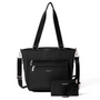 Baggallini Modern Everyday Shopper Black Tote Bag (Women's)