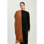 Look by M Soft Basic Caramel Cashmere Scarf (Women's)