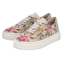 Rieker Enya 19 Ginger/Pink Multi Sneaker (Women's) | Mar-Lou Shoes