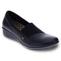 Revere Naples Black French Stretch Loafer (Women's)
