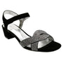 David Tate Rain Black Heel Sandal (Women's)