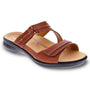 Revere Rio Cognac Slide Leather Sandal (Women's)