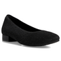 David Tate Runway Black Metallic Ballet Flat (Women's)