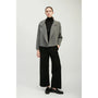 Look By M Flap Collar Crop Pepper Cardigan (Women's)