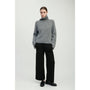 Look By M Mongol Soft Funnel Earth Neck Sweater (Women's)