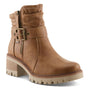 Spring Step Relife Smokies Taupe Textile Bootie (Women's)