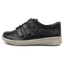 Ziera Snow Navy Leather Sneaker (Women's)