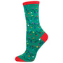 Sock Smith Christmas Lights Crew Socks (Women's)