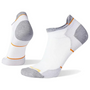 Smartwool Run Zero Cushion White Low Ankle Socks (Women's)
