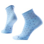 Smartwool Everyday Classic Dot Zero Cushion Ankle Socks Serene Blue (Women's)