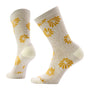 Smartwool Everyday Floral Natural Crew Socks (Women's)