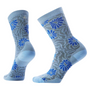 Smartwool Everyday Floral Serene Blue Crew Socks (Women's)