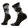 Smartwool Everyday Diamond Jim Argyle Black Crew Socks (Women's)