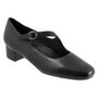 Trotters Desna Black Kid Leather Heel (Women's)
