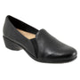 Trotters Reagan Black Leather Slip-On (Women's)