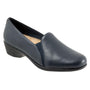Trotters Reagan Navy Leather Slip-On (Women's)