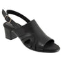 Trotters Mariam Black Leather Sandal (Women's)