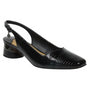 J. Renee Taveta Black Lizard Pump (Women's)