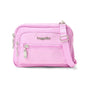 Baggallini Triple Zip Hibiscus Pink Bagg (Women's)
