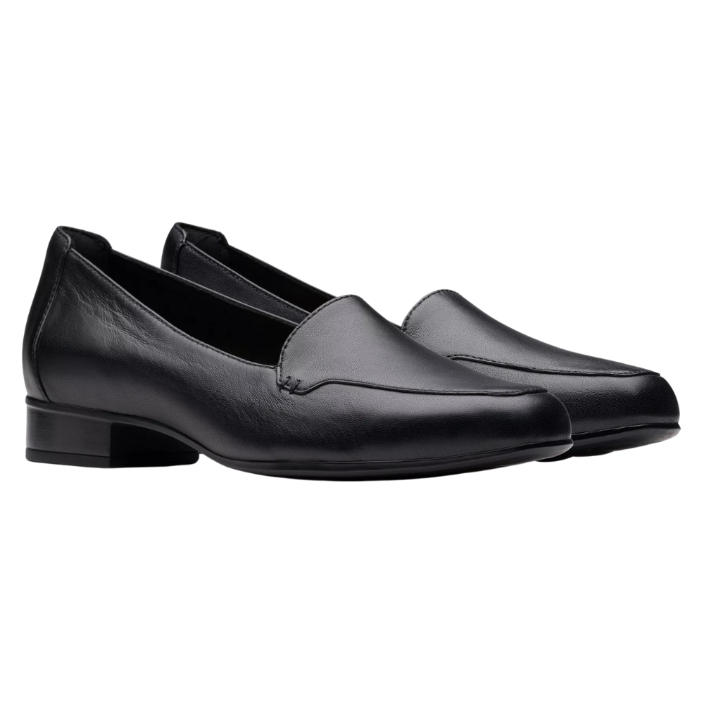 Clarks | DRESS Shoes | WOMEN'S | Krystine Lily Black Leather | Black - Black / EU42.5-UK8.5-USA11 Clarks | DRESS Shoes | WOMEN'S | Krystine Lily Black Leather | Black - Black / EU42.5-UK8.5-USA11
