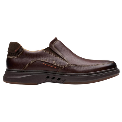 Clarks Un Briley Step Mahogany Leather Loafer (Men's) | Mar-Lou Shoes