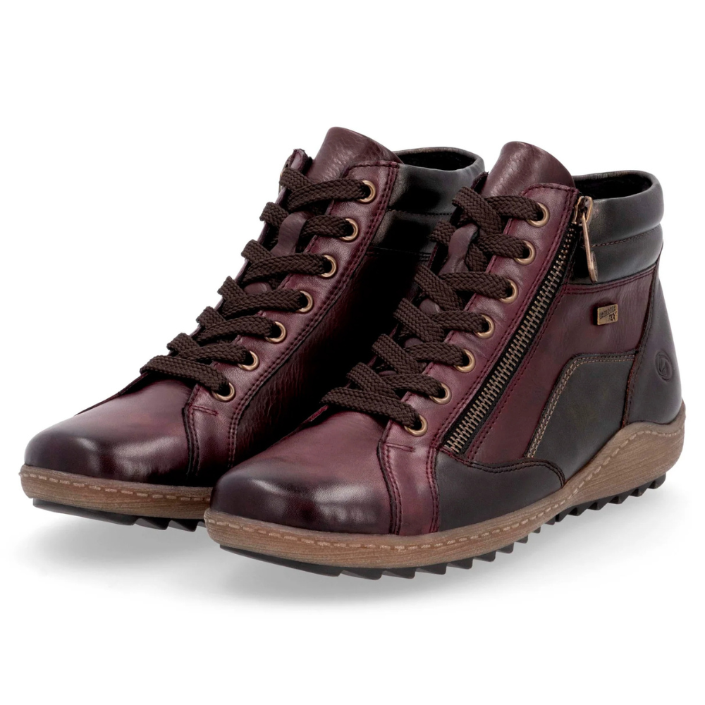 Remonte Liv 58 Vino Havanna Leather Boot Women s Mar Lou Shoes Mar Lou Shoes