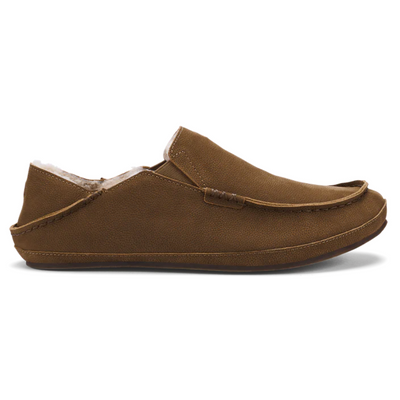 OluKai Moloa Sharkskin Kona Coffee Slipper (Men's) | Mar-Lou Shoes