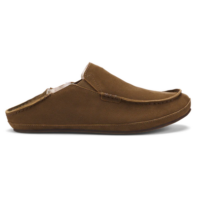 OluKai Moloa Sharkskin Kona Coffee Slipper (Men's) | Mar-Lou Shoes