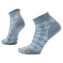 Smartwool Everyday Lifestyle Houndstooth Pewter Blue Ankle Socks (Unisex)