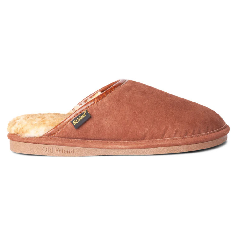 Old Friend Scuff Chestnut Slipper (Men's) Mar-Lou Shoes – Mar