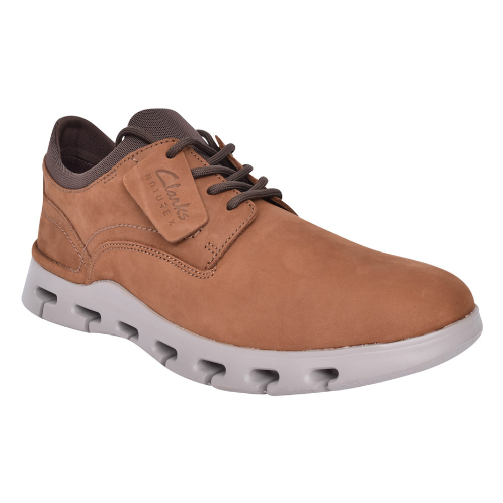 Clarks sneakers mens orange on sale