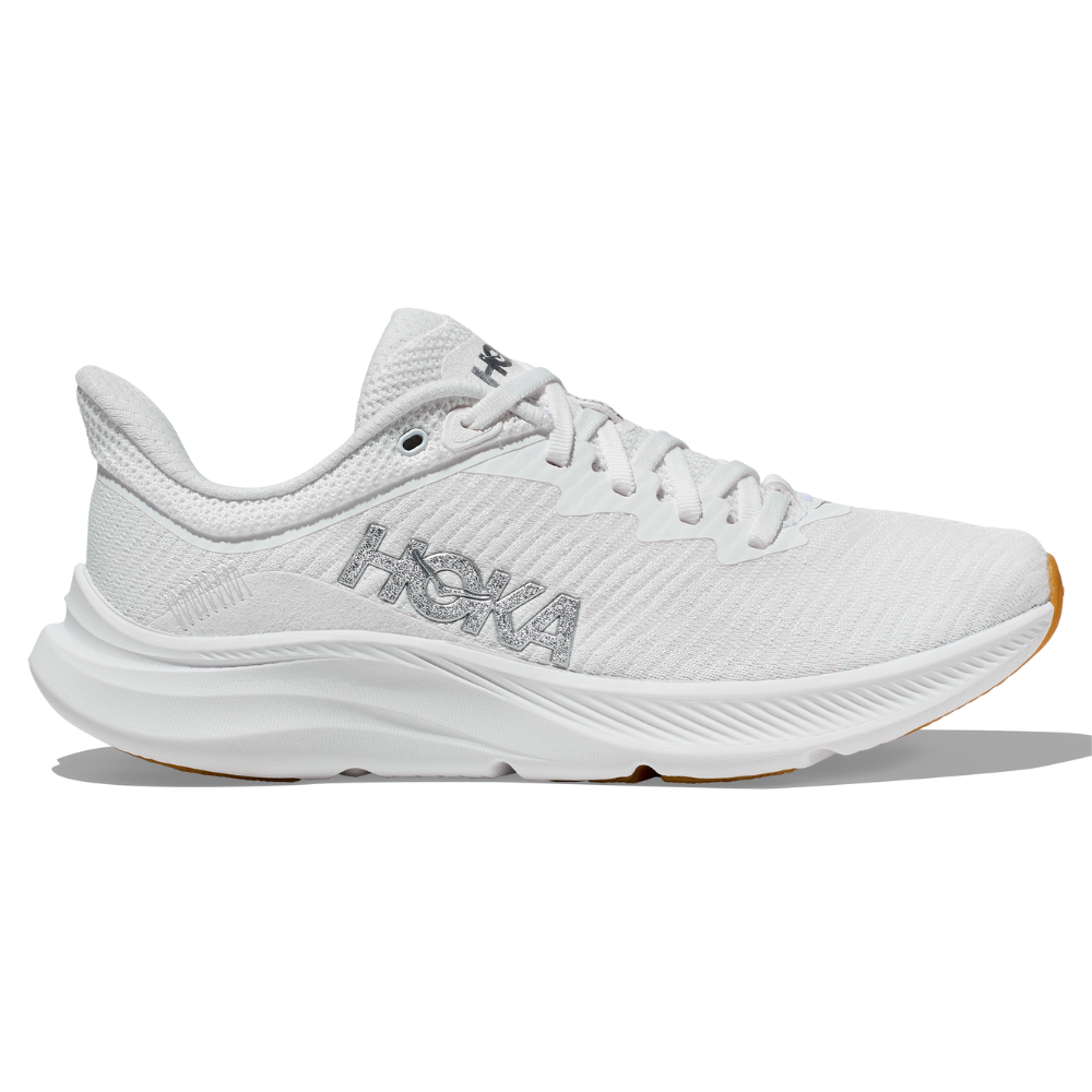 Hoka Solimar White/White Running Shoe (Women's) | Mar-Lou Shoes