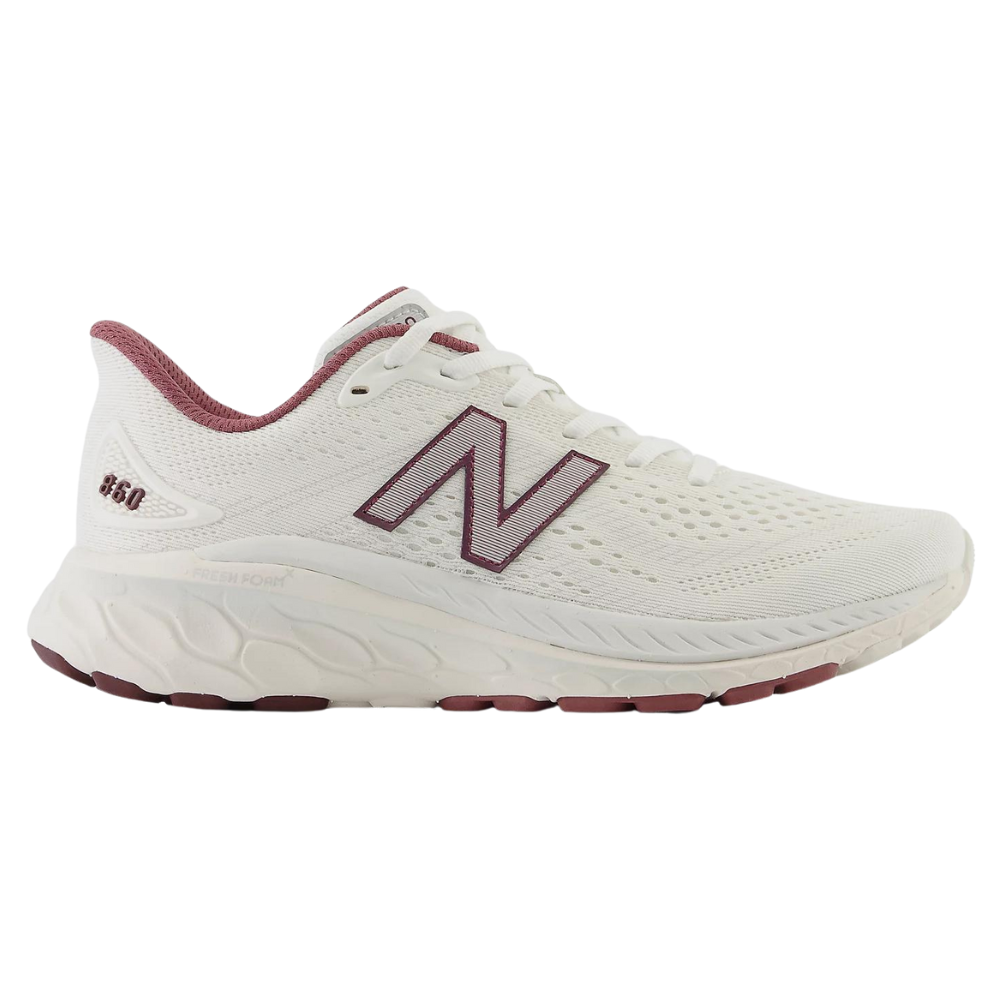 New Balance Fresh Foam X 860v13 Sea Salt Washed Burgundy Running Shoe Mar Lou Shoes Mar Lou Shoes