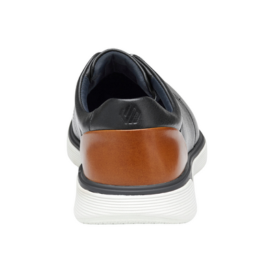 Johnston & Murphy XC4® Prentiss 2 Plain Toe Black Leather Shoe (Men's) | Mar-Lou Shoes