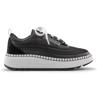 Cougar Sayah Black/White Sneaker (Women's) | Mar-Lou Shoes