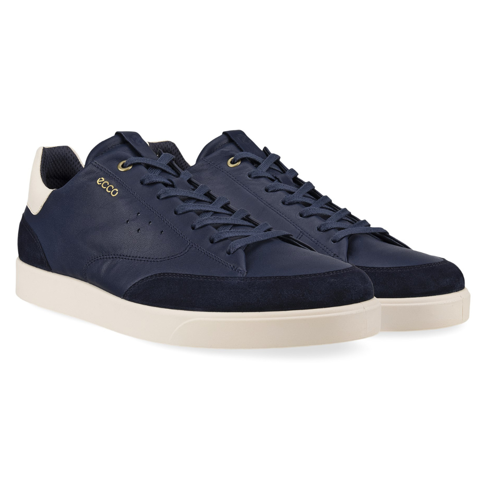 Ecco Street Lite Luxe Night Sky/Marine/Limestone Sneaker (Men's