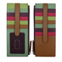 ili New York Double Sided Sage Multi Credit Card Holder
