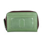 Ili New York Two Tone Zip Around Sage/Eggplant Pouch (Women's)