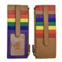 ili New York Double Sided Rainbow Multi Credit Card Holder