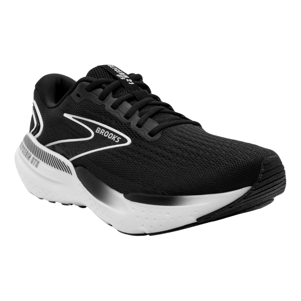 Brooks Glycerin GTS21 Black/Grey/White Running Shoe (Men's) | Mar-Lou Shoes