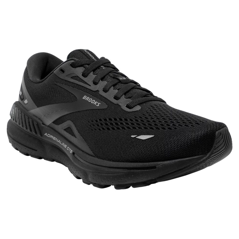 Brooks Adrenaline GTS 23 Black/Ebony Running Shoe (Men's) | Mar-Lou Shoes