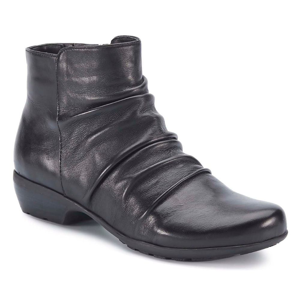 Ros Hommerson Esme Black Napa Bootie (Women's) | Mar-Lou Shoes
