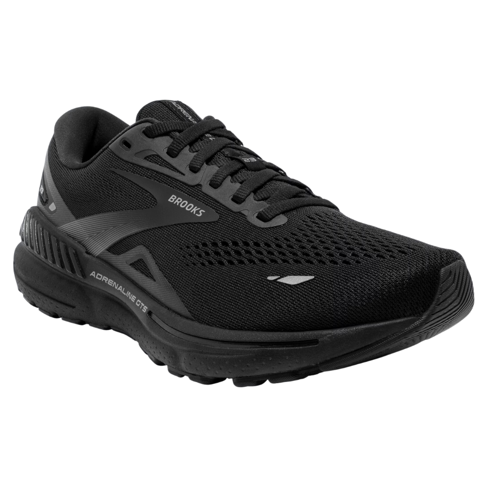 Brooks Adrenaline GTS 23 Black/Ebony Running Shoe (Women's) | Mar-Lou Shoes